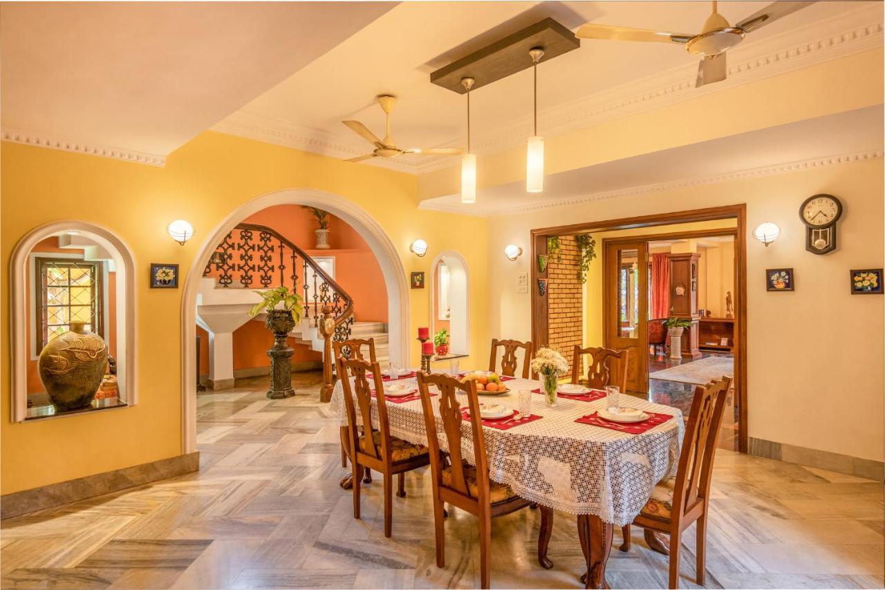 Villa Casa Amarela - Lux Portuguese 4Bhk In North Goa Porvorim Exterior foto